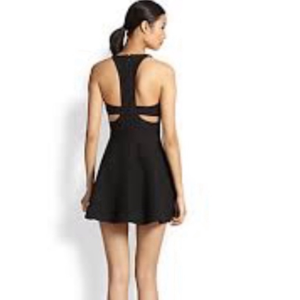 Banana Republic Racerback Little Black Dress LBD Size 4
